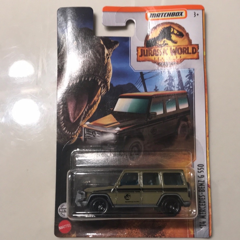 Matchbox special edition Mercedes-Benz G550 Jurassic World dominion